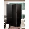 Biombo Frisado Preto 180x135cm - 1