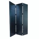 Ver imagem 2 de Biombo Frisado Preto 180x135cm