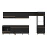 Armário de Cozinha Modulada Completa 6 Pçs com Balcão para Cooktop Veneza Multimóveis MP2273  - 6
