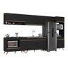Armário de Cozinha Modulada Completa 6 Pçs com Balcão para Cooktop Veneza Multimóveis MP2273  - 2
