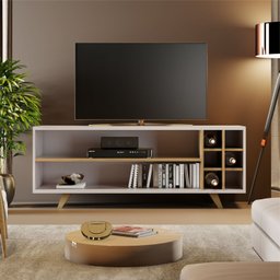 Rack para TV até 55 Polegadas com Adega Triunfo JCM Móveis - 1 Rack para TV até 55 Polegadas com Adega Triunfo JCM Móveis - 1