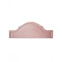 Ver imagem 2 de Cabeceira Casal Provençal Luxo 140X60 Rosê Tachas Prata