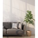 Ver imagem 3 de Painel Ripado 6CMX15MMX2,70MMDF Branco Casablanca