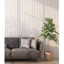 Ver imagem 3 de Painel Ripado 6cm X 15mm X 2,70m Mdf Casablanca