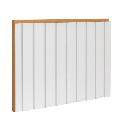 Painel Ripado 6CMX15MMX2,70MMDF Branco Casablanca