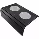 Ver imagem 1 de Esteira Bandeja Para Sofá Porta Copo Alumínio Preto M A Sorprezo