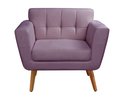 Ver imagem 1 de Poltrona Decorativa Bruna Cadeira Living Moderna Recepção Escritório