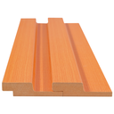 Ver imagem 1 de Painel Ripado 6CMX15MMX2,70MMDF Laranja/Curupixá Casablanca