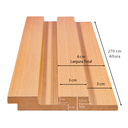 Ver mais imagens de Painel Ripado 6cm X 15mm X 2,70m Mdf Casablanca