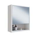 Ver imagem 3 de Armário para Banheiro com Porta e Espelho Slim Nova Móbile Branco