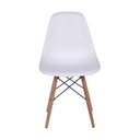 Ver imagem 7 de Conjunto Mesa Tampo em Vidro com 4 Cadeiras Eames Dkr Branco