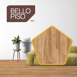 Piso Vinilico em Manta 0,7mm x 2,70m (Rolo de 54m²) Bello Piso  - 3