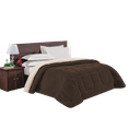 Ver imagem 1 de Coberdrom Manta E Sherpa Edredom Felpudo Queen Grosso:MARROM-ESCURO