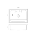 Ver imagem 7 de Kit Cuba Cozinha Gourmet Aço Inox Luxo Preto e Torneira Gourmet 2 Saídas Preta e Dourado Brinovar