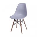 Ver mais imagens de Conjunto de Sala de Jantar Mesa com Tampo de Vidro com 4 Cadeiras Eames