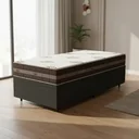 Ver imagem 2 de Cama Box Baú com Colchão de Molas Anjos Classic Pocket Solteiro King 96cm