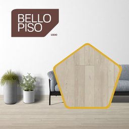 Piso Vinilico em Manta 0,7mm x 2,70m (Rolo de 54m²) Bello Piso  - 3
