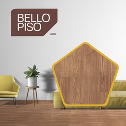 Piso Vinilico em Manta 0,7mm x 2,70m (Rolo de 54m²) Bello Piso  - 3