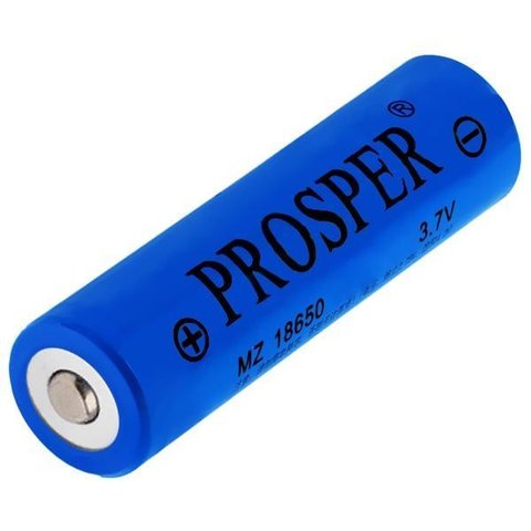 Bateria Recarregavel 18650 Prosper Mz 2.000 Mah/3.7v