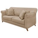 Ver imagem 1 de Sofa 2 Lugares Retro Polo 160cm com Almofada Suede 1101 Ezz 1101