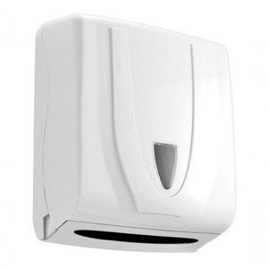 Toalheiro Unik Com Detalhe Branco Para Papel 2 Ou 3 Dobras