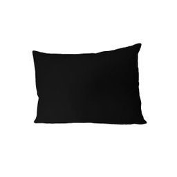 Almofada de Encosto para Sofá Decorativa 80x60cm 1 unidade - Preto - 1