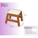 Ver imagem 3 de Kit Cama Montessori Infantil com Colchão e Mesinha com Banco de Estudo