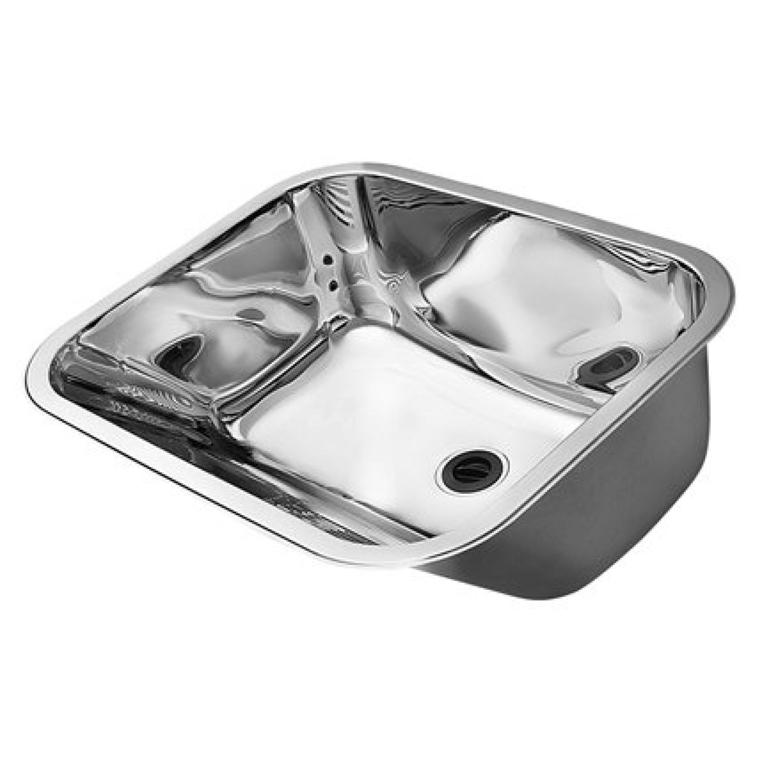 Tanque Monobloco 55x45x23 Inox Alto Brilho 32 Litros Docol - 1