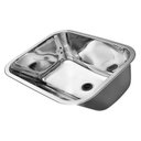 Ver imagem 1 de Tanque Monobloco 55x45x23 Inox Alto Brilho 32 Litros Docol
