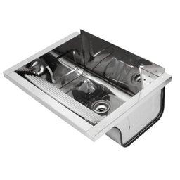 Tanque Reto 63x47,5x26 Alto Brilho 35 litro Parede Docol - 1