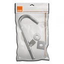 Ver imagem 2 de Torneira Banheiro Lavatório Metal Quadrada Cromada