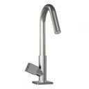 Ver imagem 1 de Torneira Banheiro Lavatório Metal Quadrada Cromada