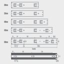 Ver imagem 3 de Corrediça Telescópica Light 300 Mm Zinco Branco Avulsa