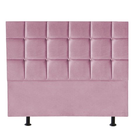 Cabeceira para Cama Box Casal 1,40 Cm Espanha:rosa Bebe