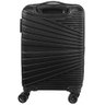 Mala de Bordo 10kg Viagem Pequena Preto Expansível 360° Abs American Tourister Recife Cadeado Tsa Sa - 6