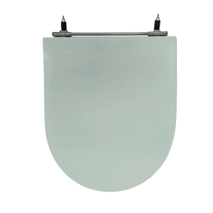 Assento Sanitário Poliéster para Louça Calypso (incepa) Aço (reb. Oculto) Verde Água