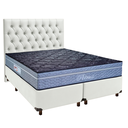Ver imagem 1 de Kit Cabeceira + Cama Box + Colchão Queen Molas Ensacadas Petrus Paropas