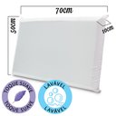 Ver imagem 4 de Kit 2 Travesseiros Espuma Ortopédico Firme Antialérgico 50x70cm BF Colchões