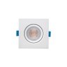 Spot de Led Embutir Stella Easy Mr16 Quadrado 4,5w Bivolt Branco 4000k Luz Neutra - 1