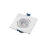 Spot de Led Embutir Stella Easy Mr16 Quadrado 4,5w Bivolt Branco 4000k Luz Neutra - 2
