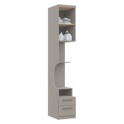 Guarda Roupa Juvenil 4 Peças 4 Portas 4 Gavetas com Módulo Escrivaninha Elegance  - 7