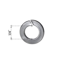 Ver imagem 2 de Arruela Inox Pressão Ciser 1/4" Pacote 100 Peças