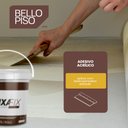 Ver imagem 2 de Cola para Piso Vinílico 1kg Fixa Fix Bello Piso
