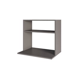 Suporte Armário para Forno e Microondas Porta Tempero para Cozinha Louis 60cm Grafite M12 D'Rossi - 2