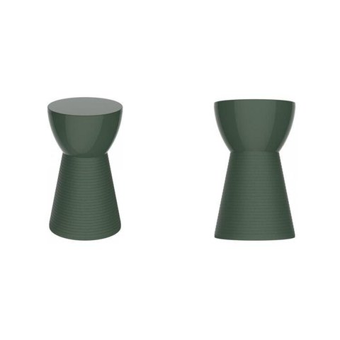 Conjunto com 2 Banquetas Verde/Alecrim