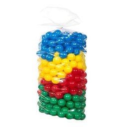 Kit Pula Pula 1,40m + Piscina de Bolinhas 1,00m + 500 Bolinhas + Escorregador Médio + Gangorra 1 L - 3