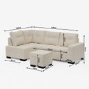 Ver imagem 3 de Sofá de Canto com Puff 6 Lugares 238cm Gávea