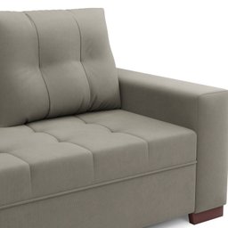 Sofá de Canto com Puff 6 Lugares 238cm Gávea  - 4