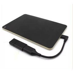 Cabo Adaptador Otg Usb Tipo C 3.1 X Usb Fêmea 90° Kit 5 Pçs - 5