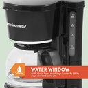 Ver imagem 5 de Elite Gourmet Ehc-5055 Cafeteira Automática 5 Xícaras Preto